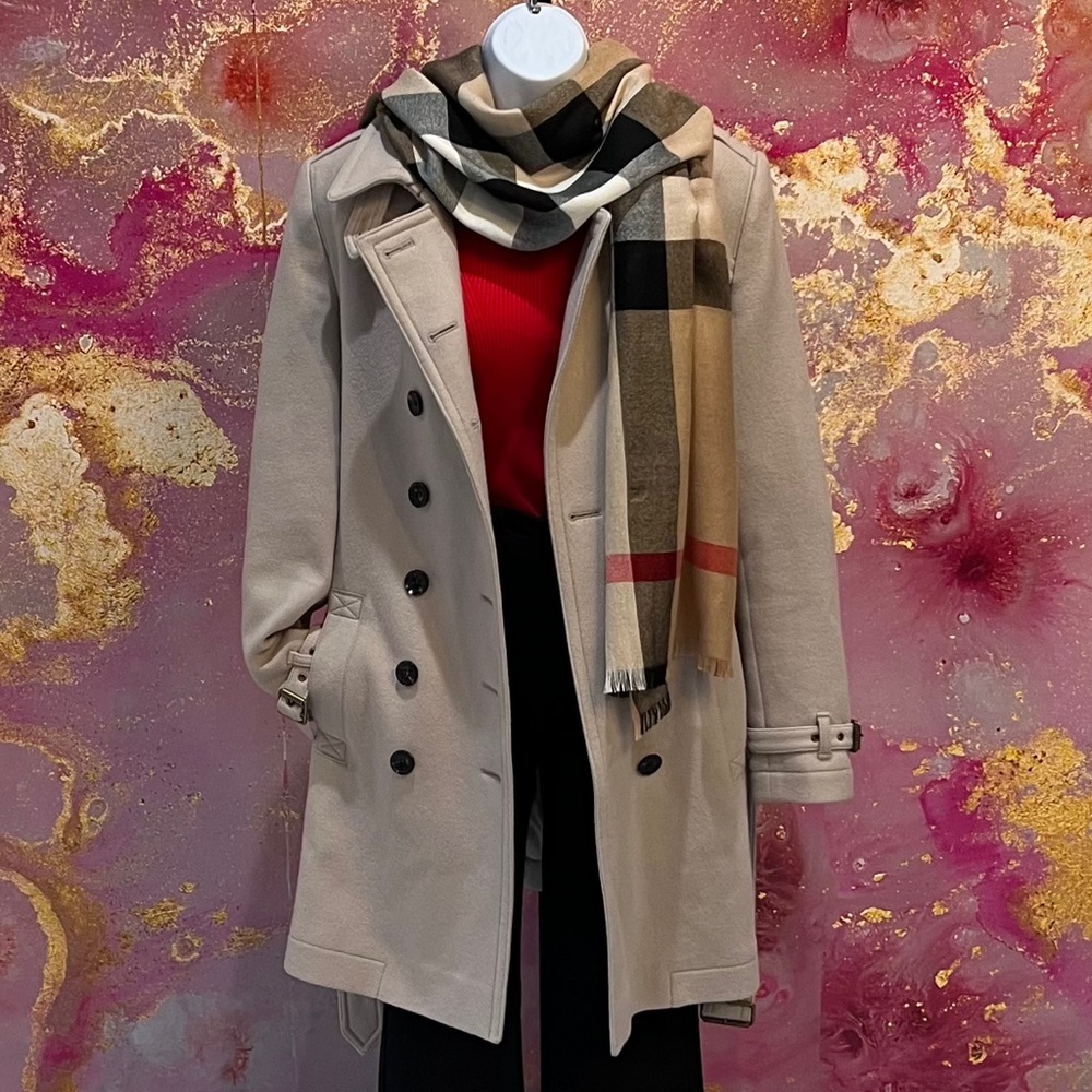 Burberry Wool and Cashmere Coat